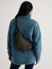 Seasalt Cornwall Green Kevern Waterproof Cross-Body Bag - Image 4 of 4