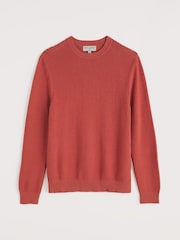 Seasalt Cornwall Red Mens Mizzen Jumper - Image 4 of 5