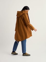Seasalt Cornwall Brown Petite Seafaring Coat - Image 3 of 5