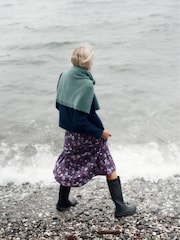 Seasalt Cornwall Purple/Blue Tall Veronica Dress - Image 2 of 7