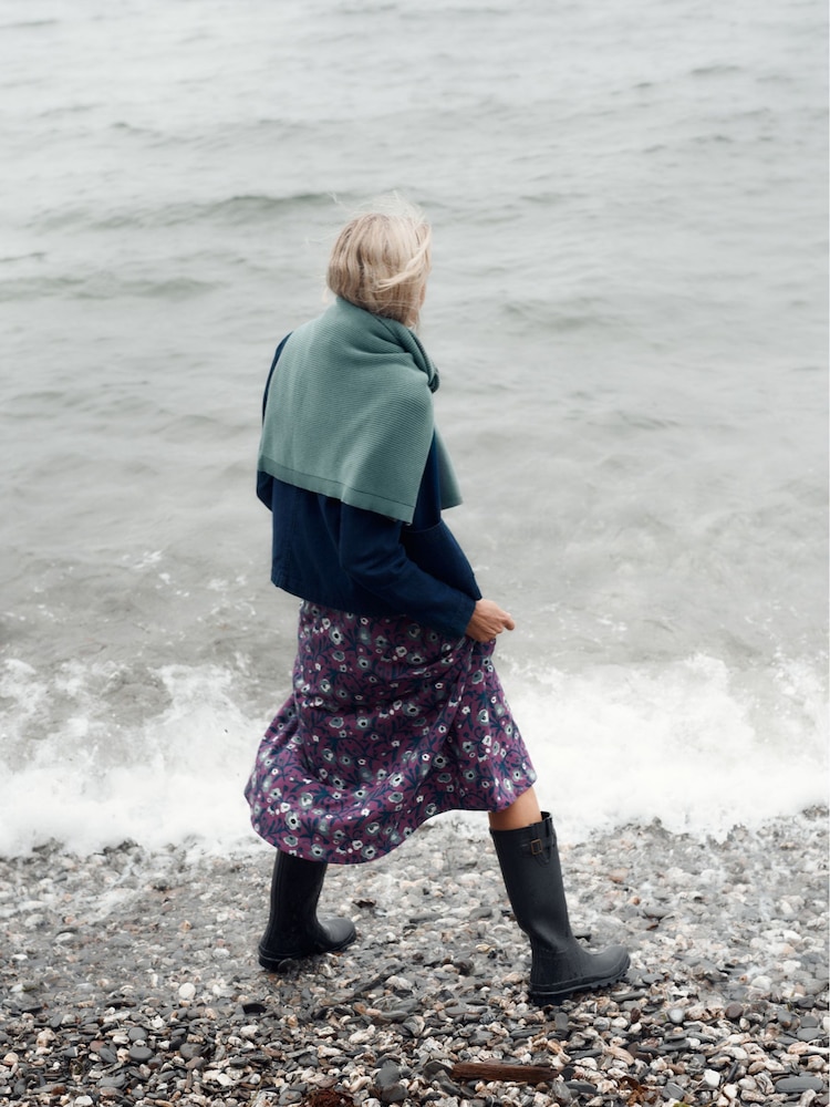 Seasalt Cornwall Purple/Blue Tall Veronica Dress - Image 2 of 7