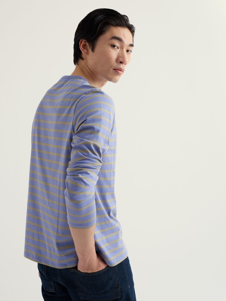 תכול - Seasalt Cornwall חולצת מלחים עם צווארון עגול - תמונה 2 מתוך 5