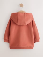 Tan Brown Printed Zip Thru Hoodie (3mths-7yrs) - Image 6 of 8