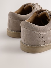 Neutral Wide Fit (G) Lace Up Brogue Shoes - Image 5 of 5