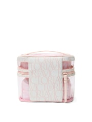 Victoria's Secret Pink Victoria Script 4 Piece Makeup Bag - Image 2 of 2