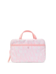 Victoria's Secret Pink Victoria Script Jetsetter Hanging Make-Up Bag - Image 1 of 2