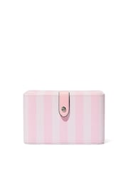 Victoria's Secret Pink Iconic Stripe Jewellery Box - Image 1 of 2