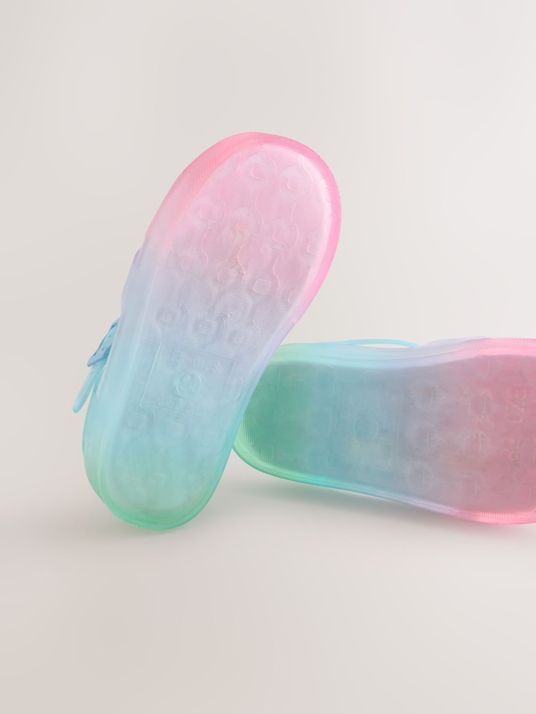 Pink/Blue Jelly Sandals - Image 5 of 5