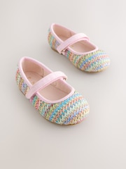 Rainbow Standard Fit (F) Mary Jane Touch Fastening Occasion Shoes - Image 1 of 5