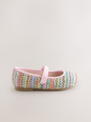 Rainbow Standard Fit (F) Mary Jane Touch Fastening Occasion Shoes - Image 2 of 5