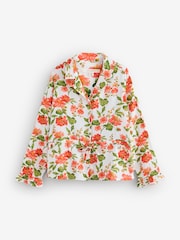 بيجامة بكشكشة وأزرار كاملة Romilly من Laura Ashley - Image 8 of 14