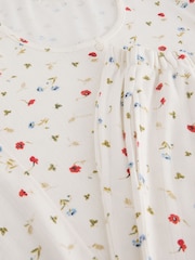 Laura Ashley Pointelle Neve 碎花棉质睡衣 - 9的图像8｝