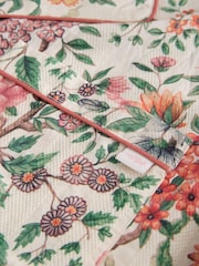 Laura Ashley Multi Ellenbrook Satin Stripe Button Through Pyjamas - Image 10 of 12