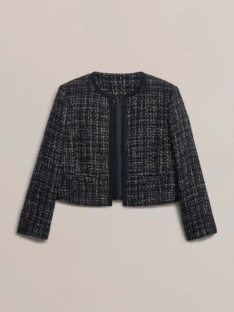 Hobbs Black ESME Jacket - Image 4 of 4 Hobbs Black ESME Jacket - Image 4 of 4