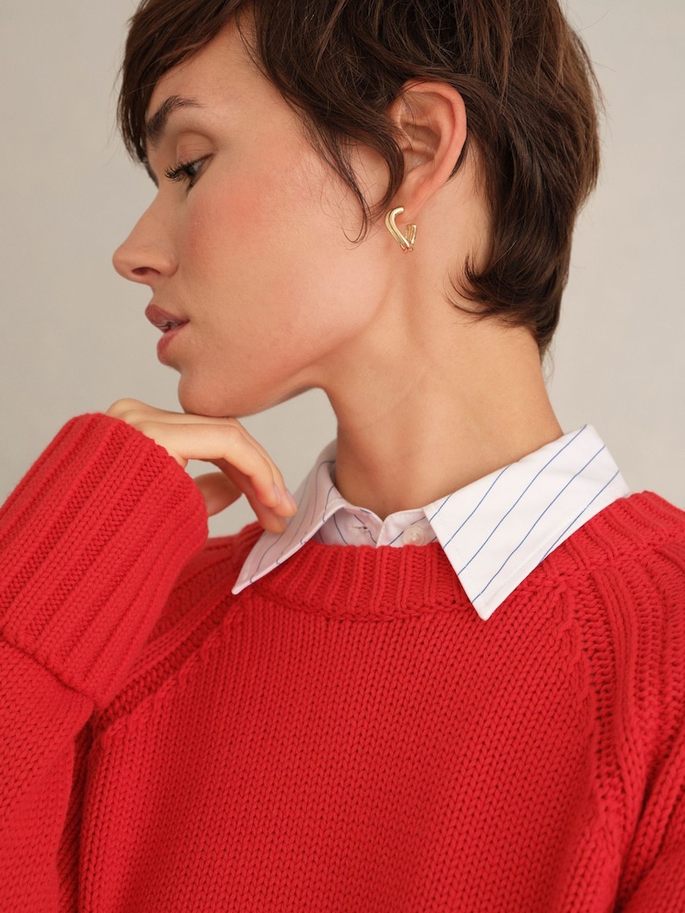 Hobbs Sukey Cotton Jumper - תמונה 2 מתוך 4 Hobbs Sukey Cotton Jumper - תמונה 2 מתוך 4