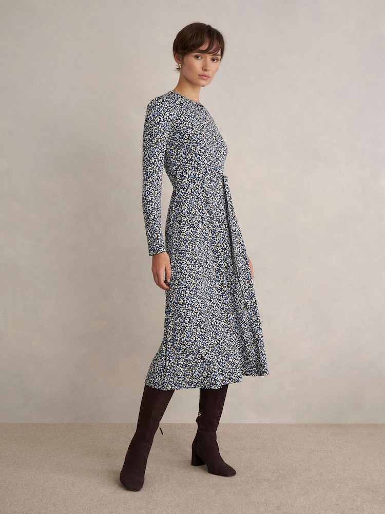 Hobbs Dakota Jersey Dress - Obraz 1 z 4 Hobbs Dakota Jersey Dress - Obraz 1 z 4