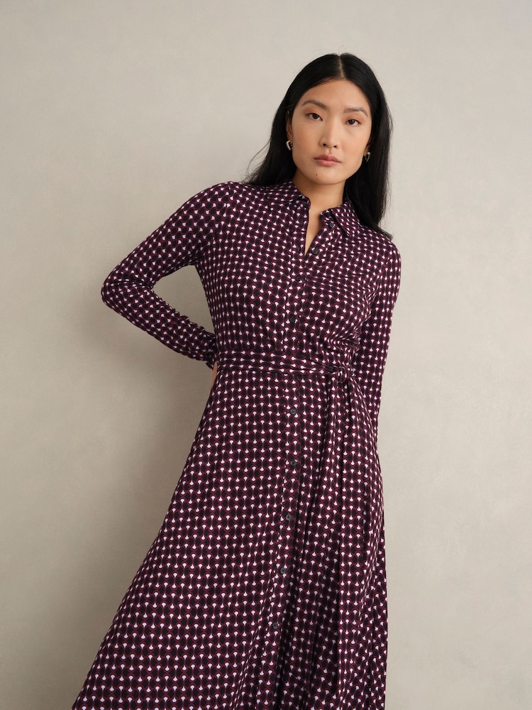 Hobbs Clarice ジャージー ドレス - 画像 1 / 4