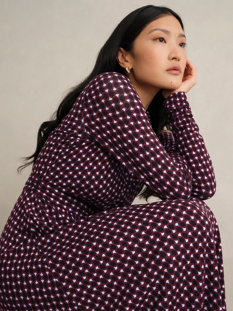 Hobbs Clarice ジャージー ドレス - 画像 2 / 4