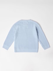 GEN Blue Slouchy Crew Neck Jumper - Image 5 of 7