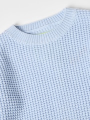 GEN Blue Slouchy Crew Neck Jumper - Image 7 of 7