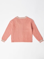 GEN Pink Tipped Cardigan - Image 2 of 3