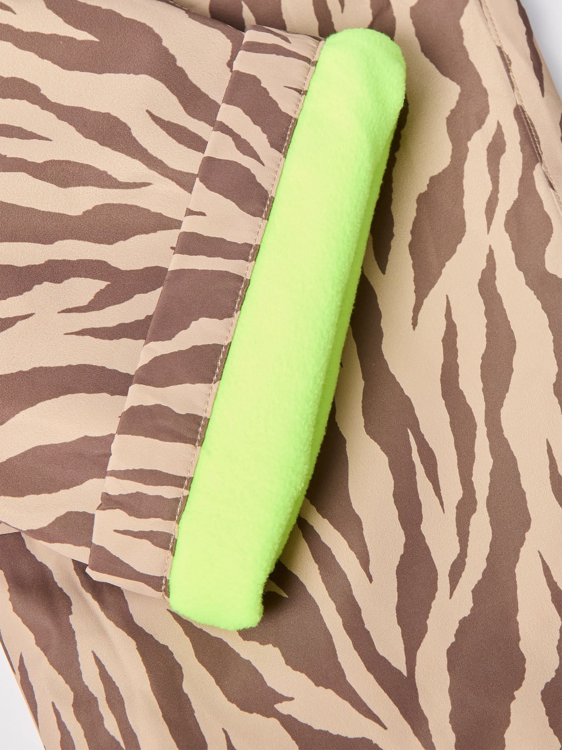 Buy GEN Brown Stripe Shower Resistant Trousers from Next Romania