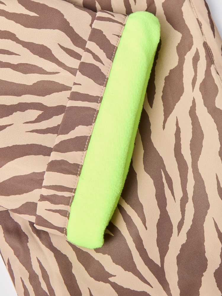 GEN Brown Stripe Shower Resistant Trousers - Image 3 of 3