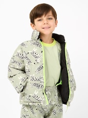 GEN Green Reversible Tiger Print Jacket - Image 1 of 5