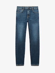 Blå - Superdry Vintage Slim Jeans med lige ben - Billede 6 af 7