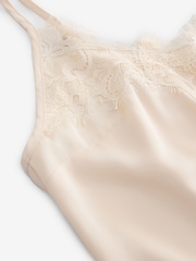 Laura Ashley Satin Lace Slip Nightie - Image 3 of 4