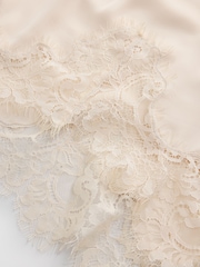 Laura Ashley Satin Lace Slip Nightie - Image 4 of 4