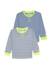 GEN Blue Long Sleeve T-Shirts 2 Pack - Image 1 of 3