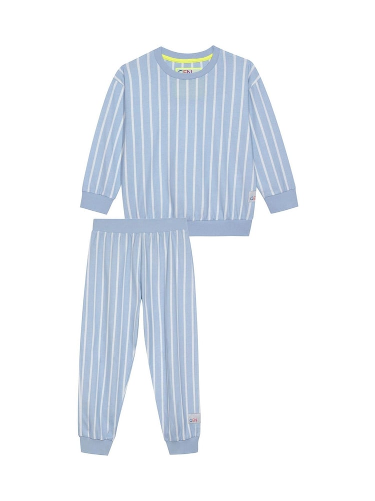 GEN Blue Stripe Pyjamas - Image 1 of 4