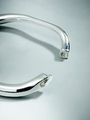 Plaqué argent sterling - Bracelet rigide - Image 5 de 6