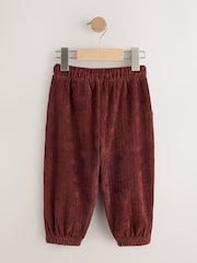 Burgundy Red Cord Cuffed Joggers (3mths-7yrs) - Image 6 of 8