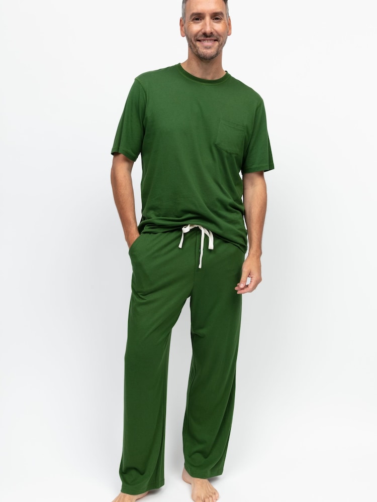 Cyberjammies Green Jersey Pyjamas Set - Image 1 of 4 Cyberjammies Green Jersey Pyjamas Set - Image 1 of 4