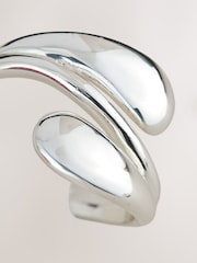 Sterling Silver Plated Wrap Ring - Image 3 of 5