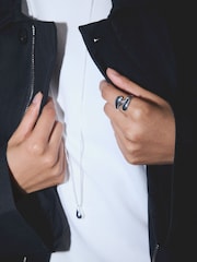 Sterling Silver Plated - Singsing na Pambalot - Larawan 6 ng 8