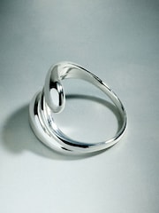 Sterling Silver Plated - Singsing na Pambalot - Larawan 8 ng 8