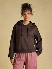 Joules Chocolate Brown Super Soft Hoodie - Image 1 of 8