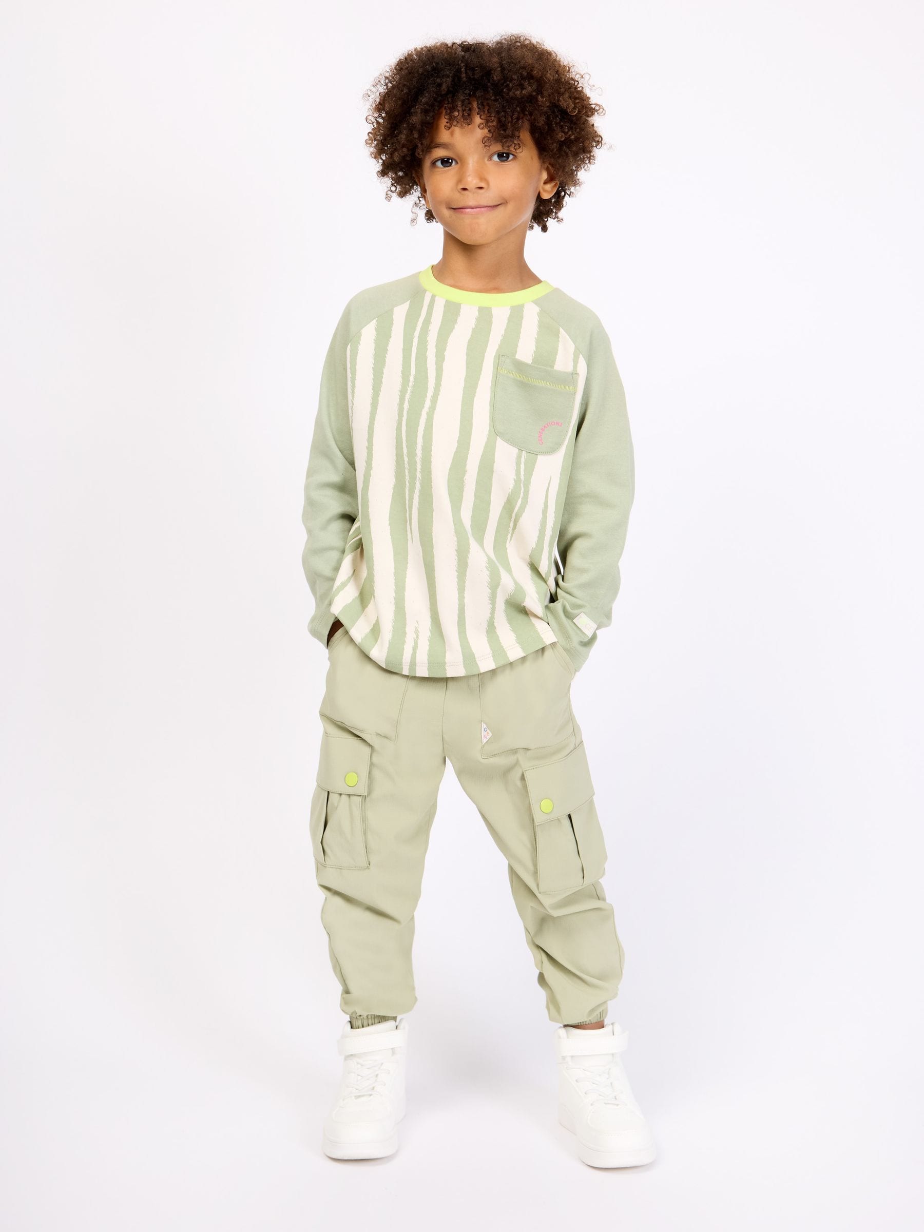 Buy GEN Green Cargo Trousers from the Next UK online shop