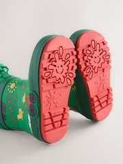 Green Farm Cuff Welly Wellies - Image 5 of 5