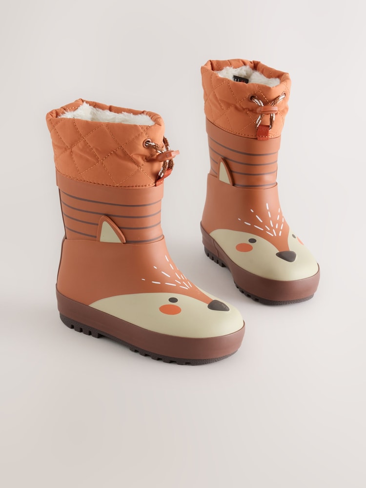 Tanfärgad Brun Räv - Manschett Wellies - Bild 1 av 5 Tanfärgad Brun Räv - Manschett Wellies - Bild 1 av 5