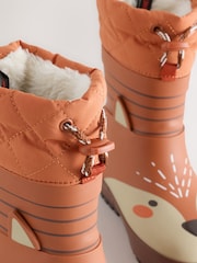 Tanfärgad Brun Räv - Manschett Wellies - Bild 3 av 5