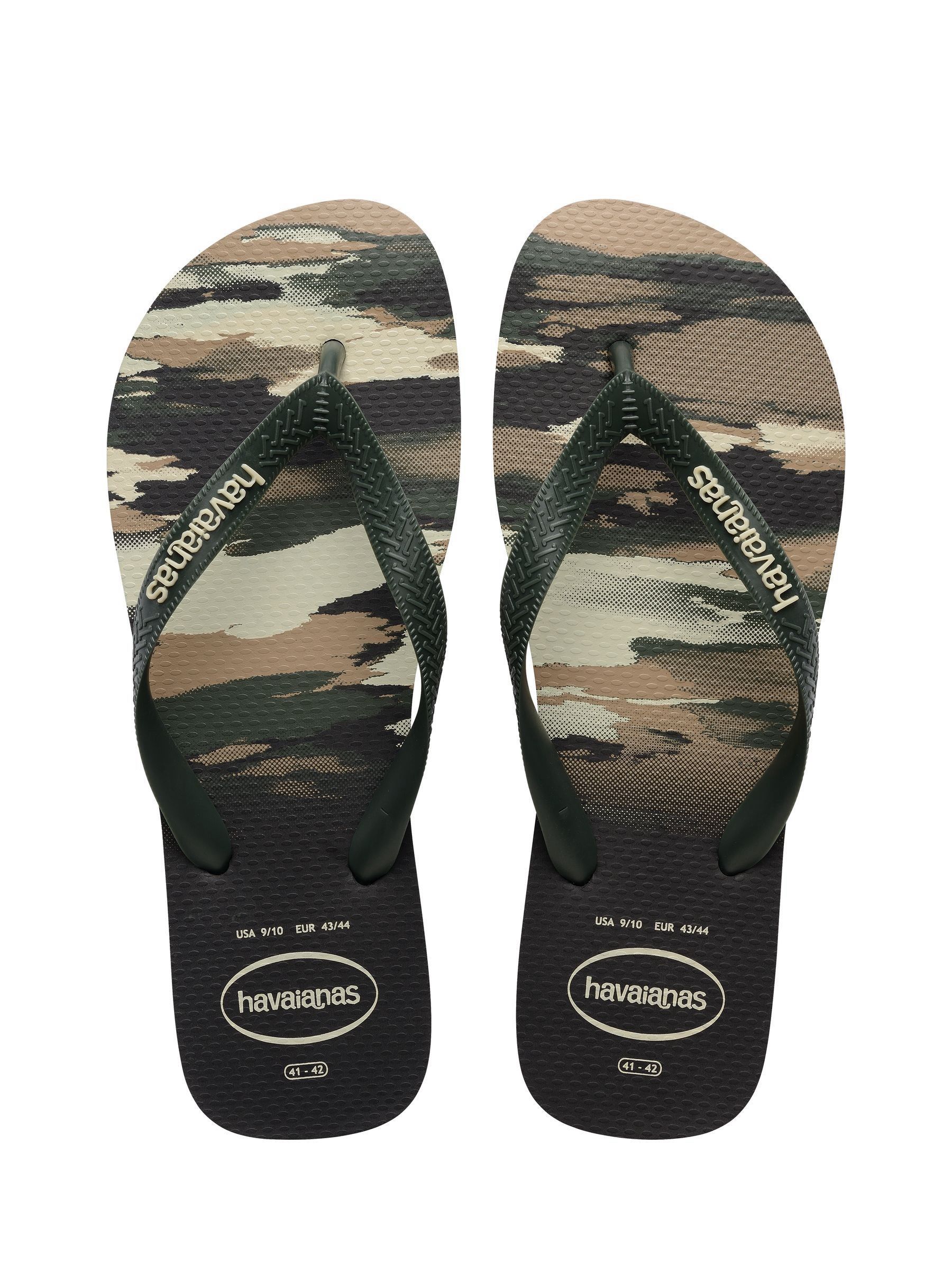 Buy Havaianas Black Top Camu Flip Flops from Next Romania