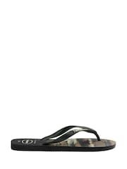 Havaianas Black Top Camu Flip Flops - Image 5 of 6