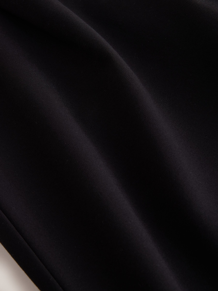 Black N. Premium Heavyweight Ponte Barrel Leg Trousers - Image 7 of 7 Black N. Premium Heavyweight Ponte Barrel Leg Trousers - Image 7 of 7