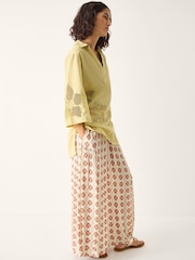 Monsoon Green Joanna Cutwork Beach Shirt - Image 2 of 6