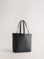 Baker by Ted Baker Back to School Black Embossed Heart Tote Bag - Imagem 6 de 8