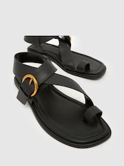 Schuh EC Tanvi Leather Sandal - תמונה 3 מתוך 4